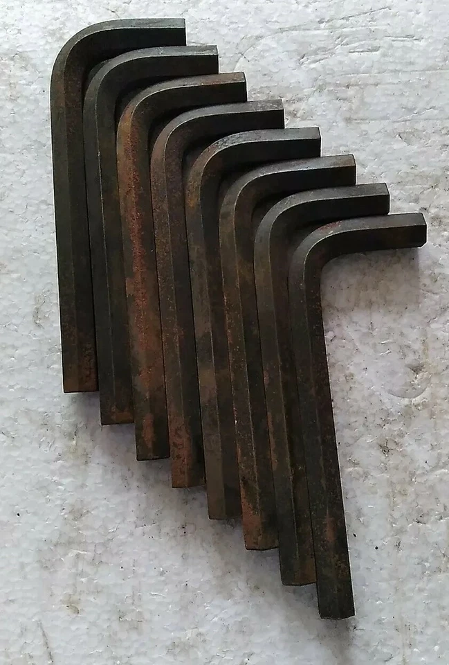 Hex Keys Short Arm 7/16 Allen Wrench (qty 8) - Image 1 of 1