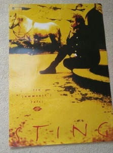 Póster promocional original de Japón Sting / Ten Summoner's Tales 1993 B2 20x28 pulgadas 51x72 cm - Imagen 1 de 8