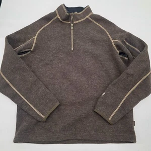 Kuhl Thermokore Thor 1/4 Zip Pullover Sweater Wool Blend Men’s Size M - Picture 1 of 13
