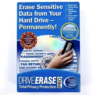 DriveErase Pro: Total Privacy Protection by Nova Development - Image 1 of 4