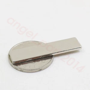 Lotes 40mmx10mmx2mm bloque tierras raras neodimio permanente imanes fuertes N50 - Imagen 1 de 4
