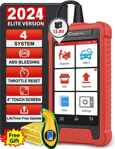 LAUNCH Creader Elite 202 Car ABS SRS Engine Diagnostic Scanner Reset Code Reader - Picture 1 of 10