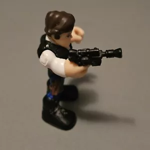 Star Wars Galactic Heroes 2.5 Inch Han Solo Action Figure by Hasbro Playskool - Picture 1 of 5