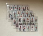 REGIMENTAL UNIFORMS 1914 FULL SET 50 PLAYERS CIGARETTE CARDS (brown back 1 - 50)