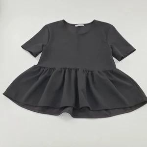 ZARA Woman Bluse schwarz Größe S - Bild 1 von 4