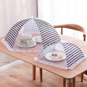 1X Mesh Fly Wasp PopUp Net Collapsible Food Cover Umbrella Protector Party - Picture 1 of 22