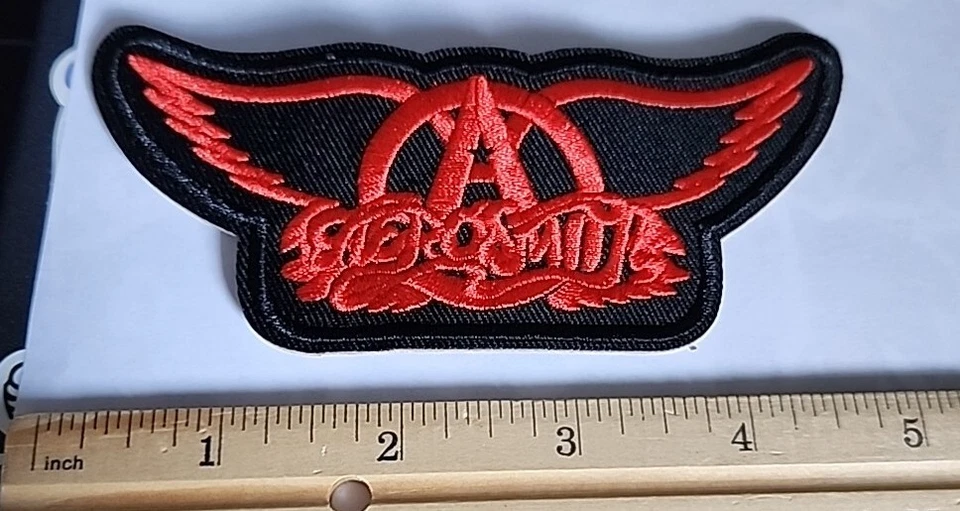 Aerosmith Embroidered Sew/Iron On Band Patch