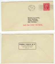 Jul 5 1932 Chicago Last Day Old Rate - Dr Frank J Resch - Ship Bottom New Jersey
