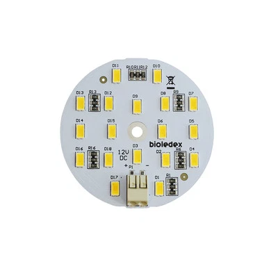 BIOLEDEX LED Modul Ø60mm 12VDC 9W 800Lm 3000K OSRAM SMD 120° LEDs MOD-18R1-403 - Bild 1 von 3