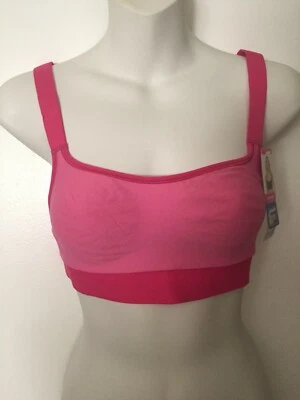 Hanes  Sports Bras  Available In   Small & Medium Pink - Image 1 of 4