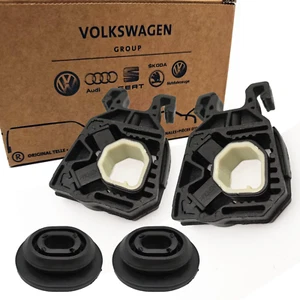 Original VW Kühlerhalter Befestigungssatz 5Q0121367F Für Golf 7 Passat Audi A3 - Picture 1 of 8