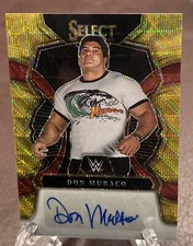 2023 Select WWE DON MURACO *Signatures GOLD WAVE AUTO Asia Tmall Exclusive* 1/5!