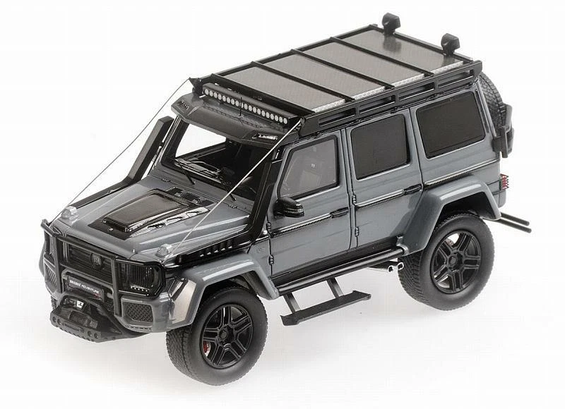 Brabus 550 Adventure 4x4� G500 4x4 Grey 2017 1:43 MINICHAMPS 437037160 - Immagine 1 di 1