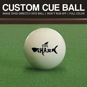 Custom Pool Ball – Pool Shark - Picture 1 of 1