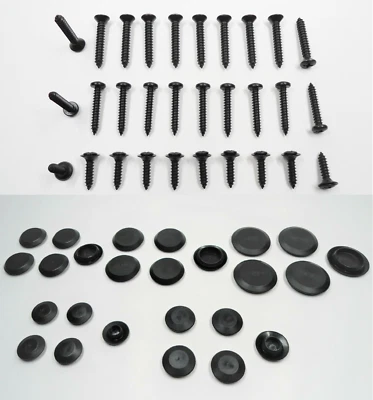 30 RESTORATION SCREWS & 25 SHEET METAL PLUGS! FOR OLD SCHOOL/CLASSIC GM VEHICLES - Image 1 of 4