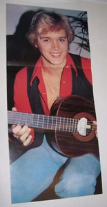 Póster de revista vintage de los Duques de Hazzard John Schneider de 3 páginas de colección de los años 80 #2 - Imagen 1 de 3