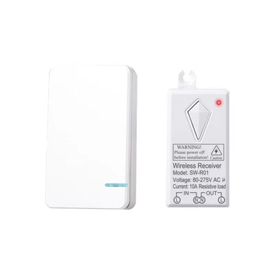 Wireless Light Switch & Receiver For LED Lamp ON/OFF Remote Control DIY Kits - Image 1 of 4