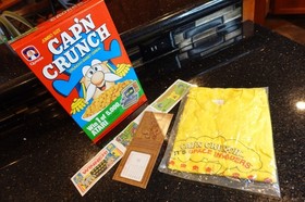 Vintage Atari 2600 Cap'n Crunch Computer Video Game Console PRIZE WINNING TICKET