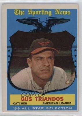 1959 Topps High No Gus Triandos No568 - Изображение 1 из 2