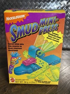 1995 Vintage Nickelodeon Smud Works Mini-Press Clay Playdough New in Box - Picture 1 of 4