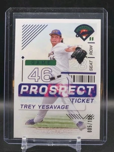 2024 Panini Prospect Ticket Trey Yesavage 005/199 Toronto Blue Jays #130 - Picture 1 of 4