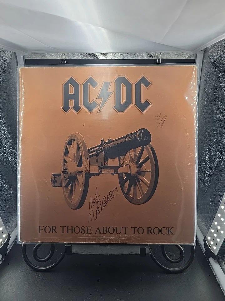 AC/DC For Those About To Rock OG 1981 OG LP SD 11111 Atlantic SP Press VG+/VG Foto 1 de 4