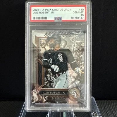 2024 Topps X Cactus Jack #30 Luis Robert Jr PSA 10 - Image 1 of 4