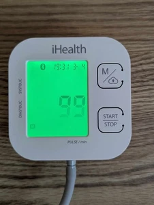 iHealth Track Smart Upper Arm Blood Pressure Monitor Wide Range Cuff - Picture 1 of 9