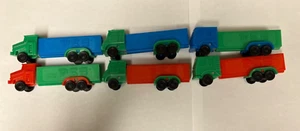 Pez Retired 1990's "D" Trucks - 6/Lot - All Mint - Picture 1 of 1