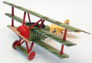 Corgi 1/48 Scale Model Aircraft AA38302 - Fokker DR.1 Lothar Von Richofen - Picture 1 of 8