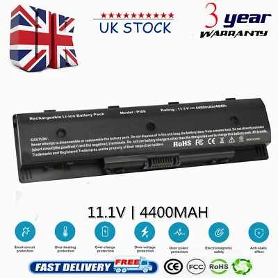 Laptop Battery for Hp PAVILION 14-E0xxxx PI06 P106 PI06XL 710416-001 710417-001 - Image 1 of 4