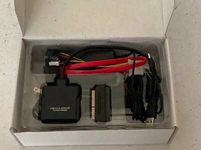 Tripp Lite U238-000 USB 2.0 to SATA / IDE Combo Adapter 2.5  3.5  5.25” - Image 1 of 4