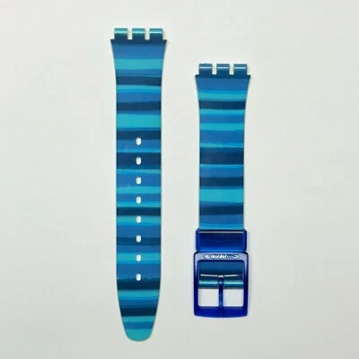 Bracelet De Montre En Plastique Original Swatch Gent Linajola GN237 - Photo 1/2