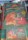 The Lion King Sing-Along By Disney (Cassette + Book, May-1994, Walt Disney) New