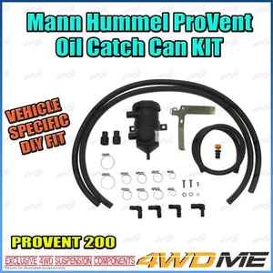 FITS TOYOTA LANDCRUISER VDJ200 1VD-FTV 4.5 PROVENT OIL SEPARATOR MANN HUMMEL KIT - Picture 1 of 1