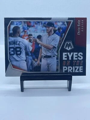 2021 Panini Mosaic Chris Sale Eyes on the Prize Insert Boston Red Sox #EOP7 - Image 1 of 2