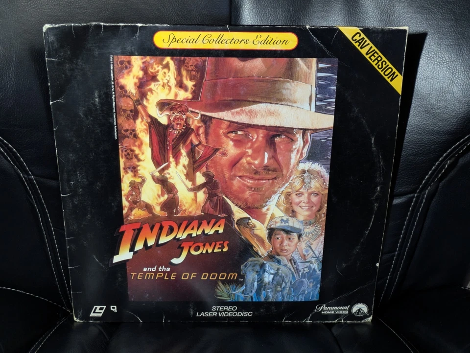Indiana Jones and The Temple of Doom (Laserdisc) Special Collectors Edition CAV - Image 1 of 2
