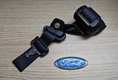FORD ESCORT MK4 XR3i RS Turbo FRONT SEAT BELT 86AB-B61294A4A NEW OLD STOCK RARE - Image 1 of 4