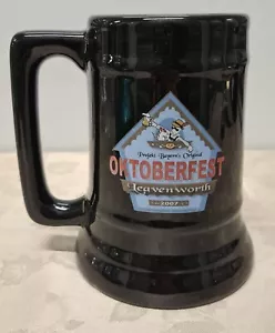 2007 Oktoberfest Mug Stein Leavenworth WA. Ceramic Warsteiner Paulaner .5 Liter - Picture 1 of 6