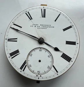 1860's Sir John Bennett Pocket Watch Movement Spares/Repairs - Picture 1 of 4