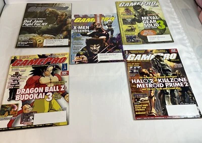 Gamepro Magazine 2004 Lot Of  5 Consecutive #190-194 - Image 1 of 4
