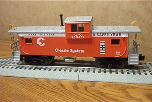 SISTEMA LIONEL CHESSIE CABOOSE ""HAZ DE ESTE AÑO UN AÑO MÁS SEGURO"" CALIBRE C&O 908472 O - Imagen 1 de 2