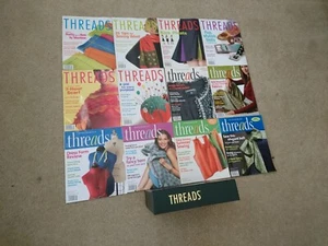 THREADS MAGAZIN LOT 12 AUSGABEN 2004-2006 Bände 115-126 & THREADS SAMMLERKOFFER - Bild 1 von 24