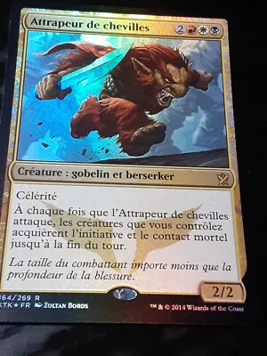 Ankle Shanker French FOIL , Khans of Tarkir , LP ,  MTG, FREE SHIPPING - Image 1 of 3