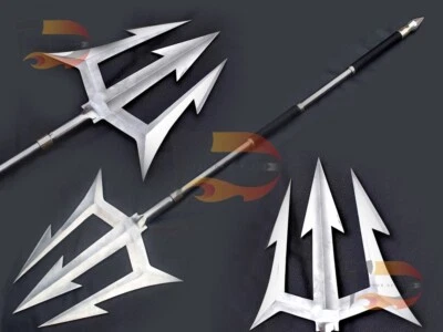 Custom Aquaman's TRIDENT | Handmade 62 inches Trident | Hand forged Arrow - Image 1 of 4