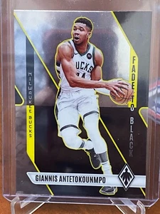 2023-24 Panini Phoenix Giannis Antetokounmpo Fade to Black Insert - Bucks - Picture 1 of 2