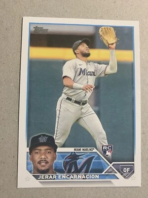2023 Topps #318 Jerar Encarnacion RC - Image 1 of 2