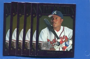 (6) 1996 UPPER DECK #240 ANDRUW JONES ATLANTA BRAVES ROOKIE RC NRMT/MT BELLO!! - Foto 1 di 2