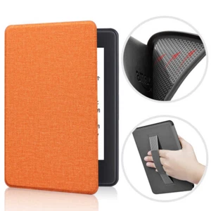 Magnetic Smart Case Hand Strap Cover For Amazon Kindle Paperwhite 6 12th 2024 - Picture 1 of 21