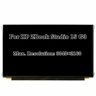 15.6" HP ZBook Studio 15 G3 E3-1505 E3-1545 UHD 4K LCD LED Screen Display - Image 1 of 4